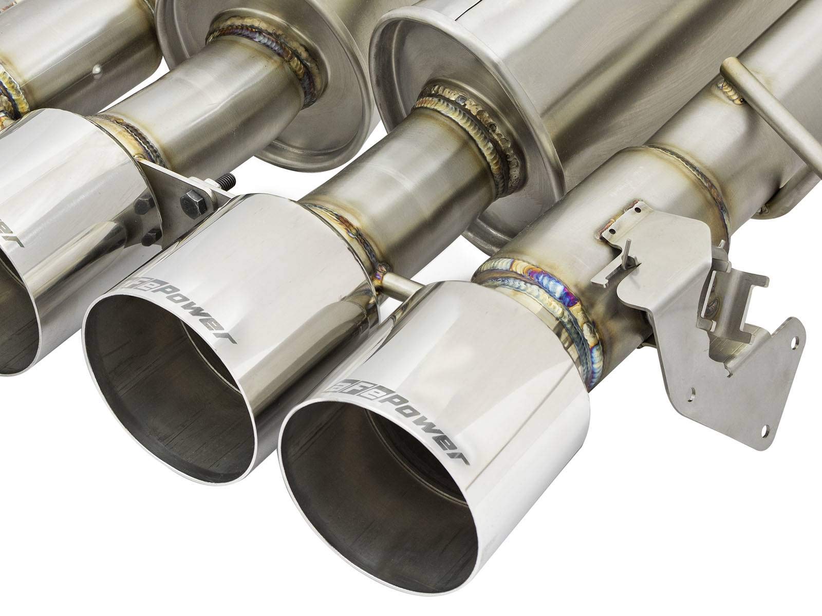 MACH Force-Xp Exhaust System aFe Power (for Chevrolet (3"-2.5", Axle-Back, Stainless Steel))