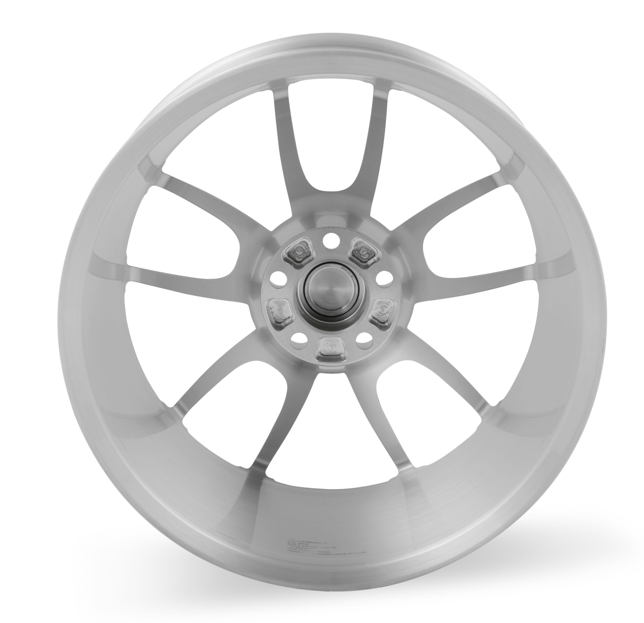 CS21-911460-RR Carroll Shelby Wheels 19 x 11-5 x 114.3-60mm Offset - Brushed Clear