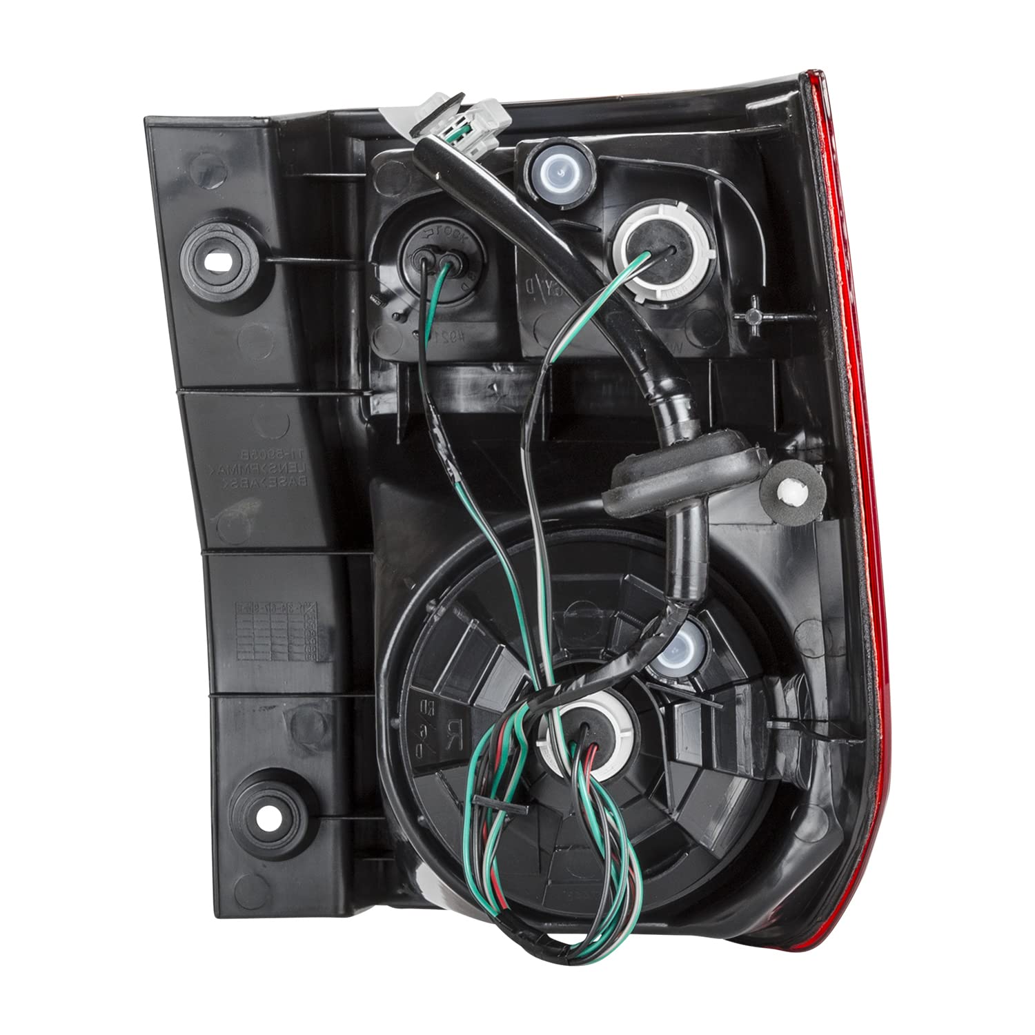 Honda Element TYC 11-5906-00 Driver Side Replacement Tail Light Assembly