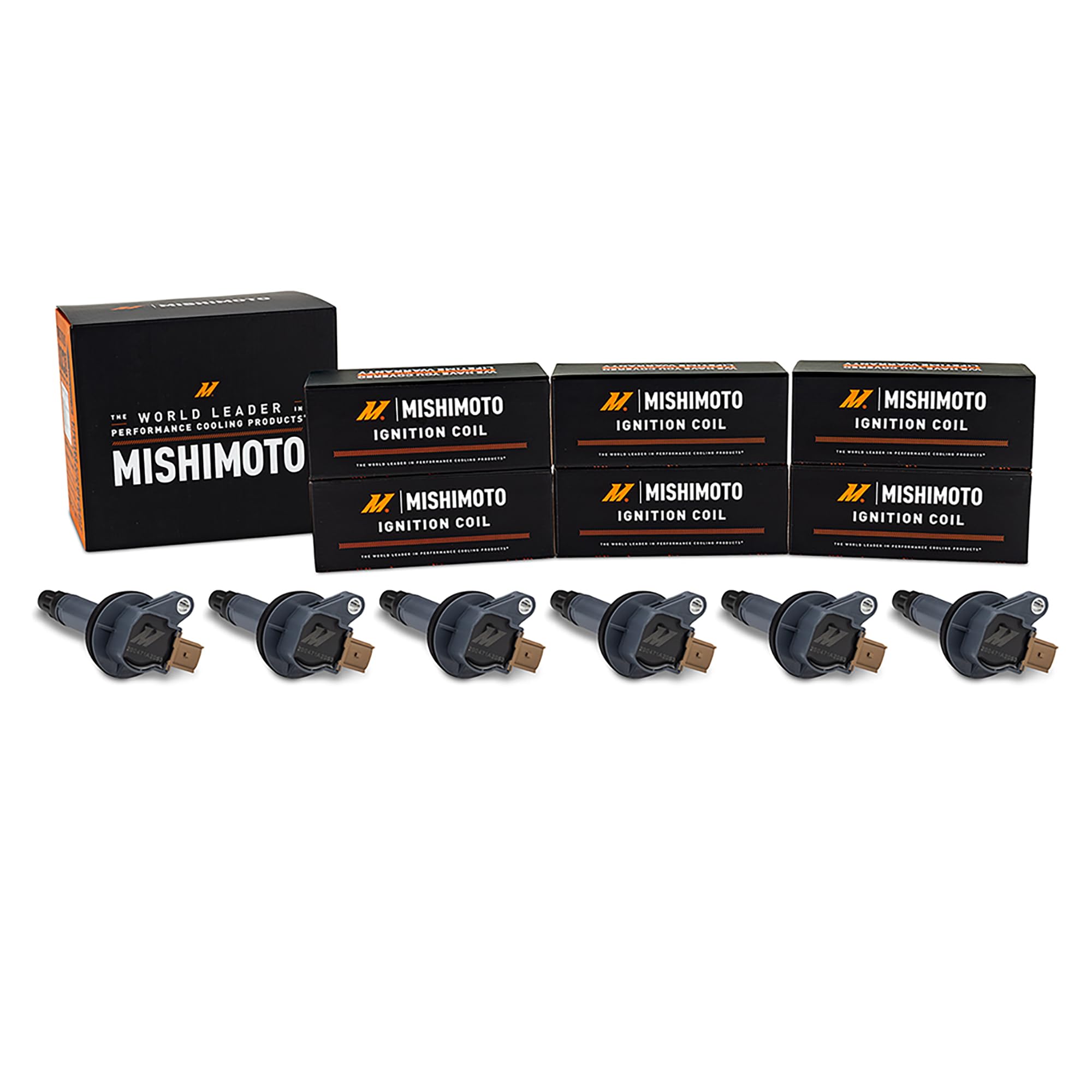Mishimoto 6-Pack Ignition Coil compatible with Ford F-150 3.5L 2011-2014