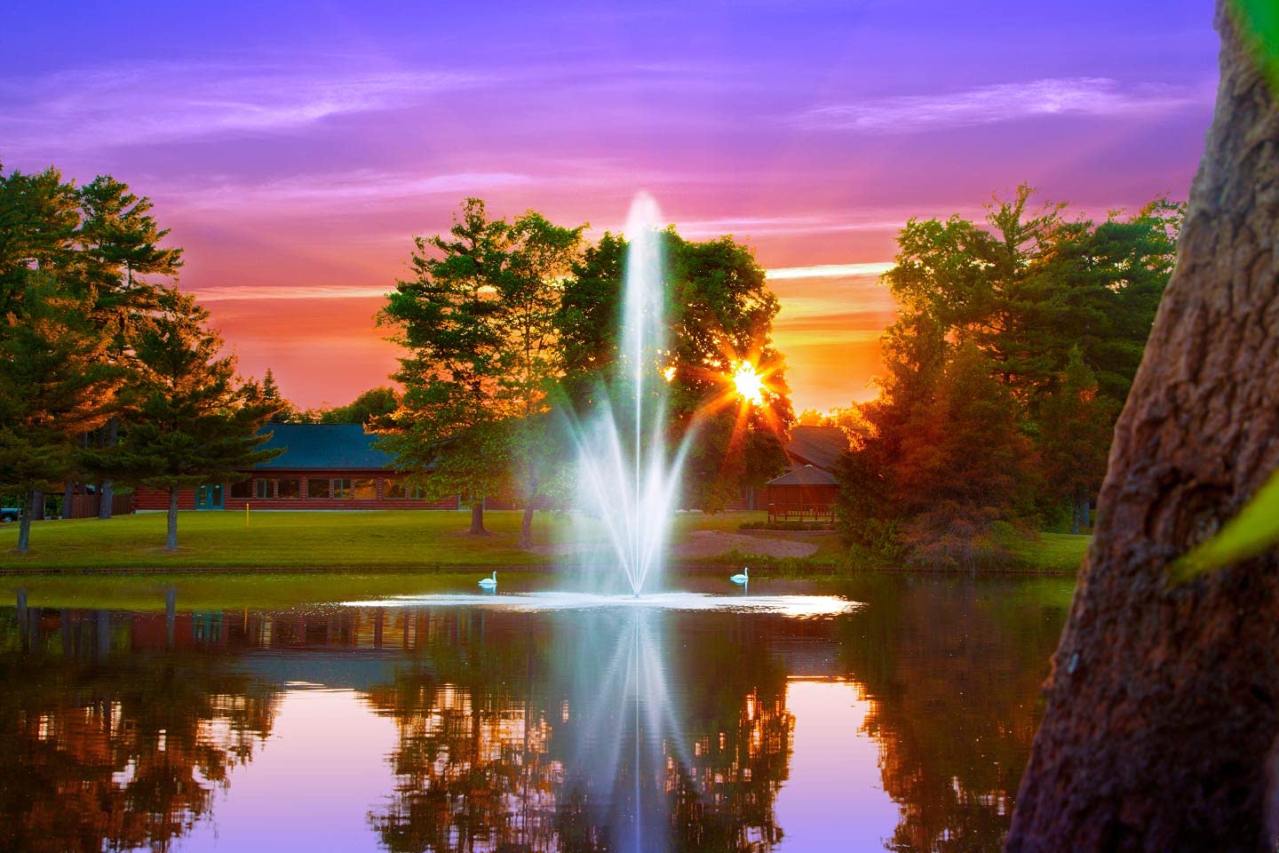 Atriarch Scott Aerator Pond Fountains – 1-1/2 Horse Power 230V 100ft Cord | Decorative Pond Fountain | Outdoor Fountain Aerator
