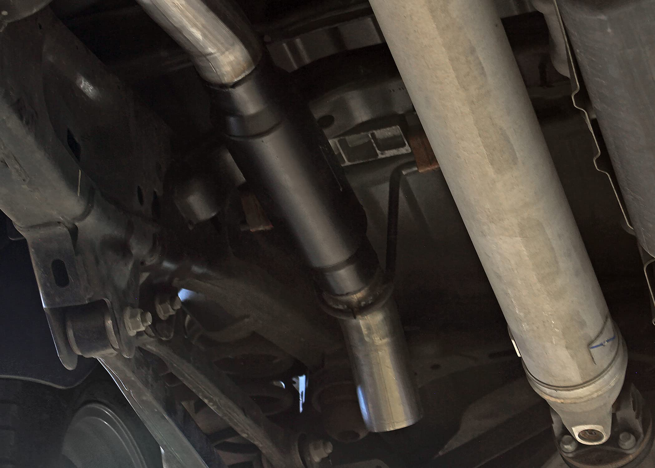 Outlaw Extreme Flowmaster 817964 Cat-Back Exhaust Kit 3 Inch 409 Stainless Steel Black Single Dump Style Turndown Compatible with 2019-2024 Ram 1500 5.7L except Classic