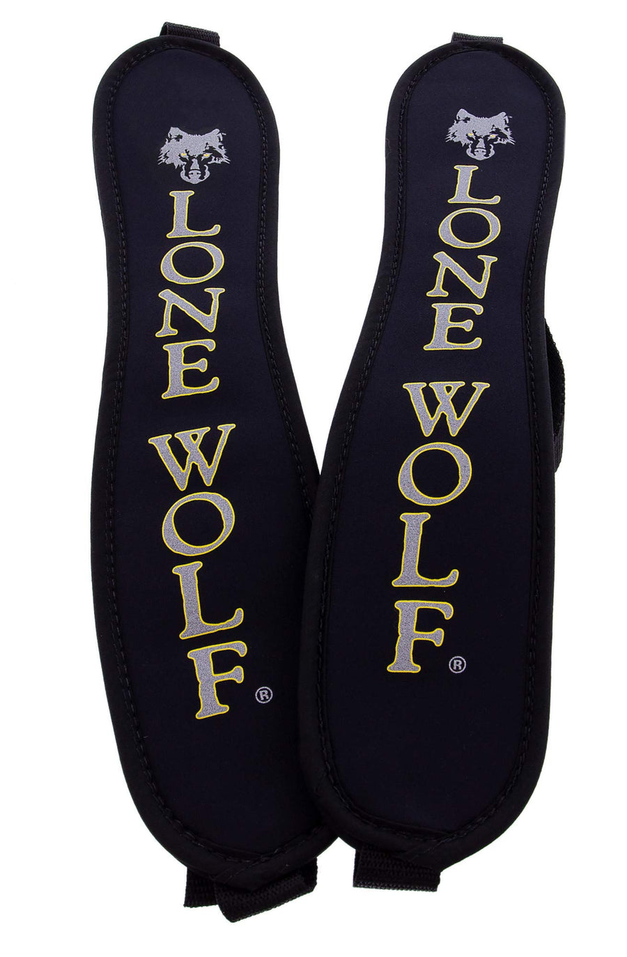 Black Lone Wolf Neoprene Padded Backpack Straps for Hunting Tree Stand Accessories