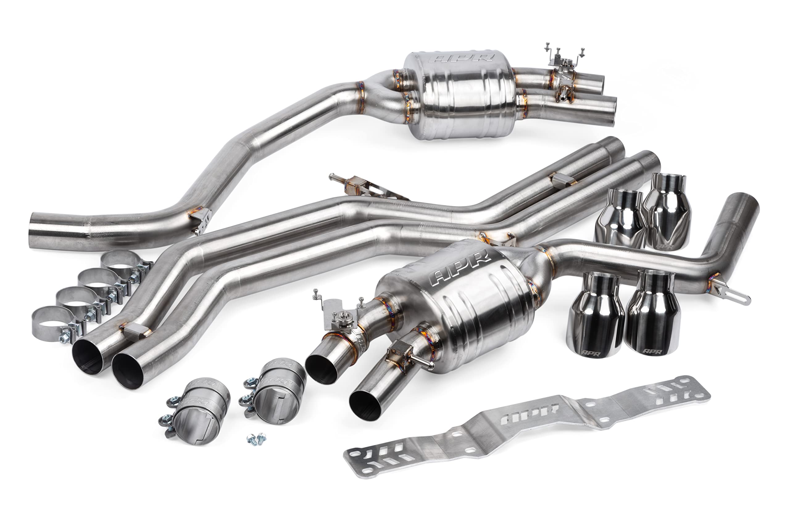 Catback Exhaust System APR CBK0009 - 4.0 TFSI - C7 S6 and S7