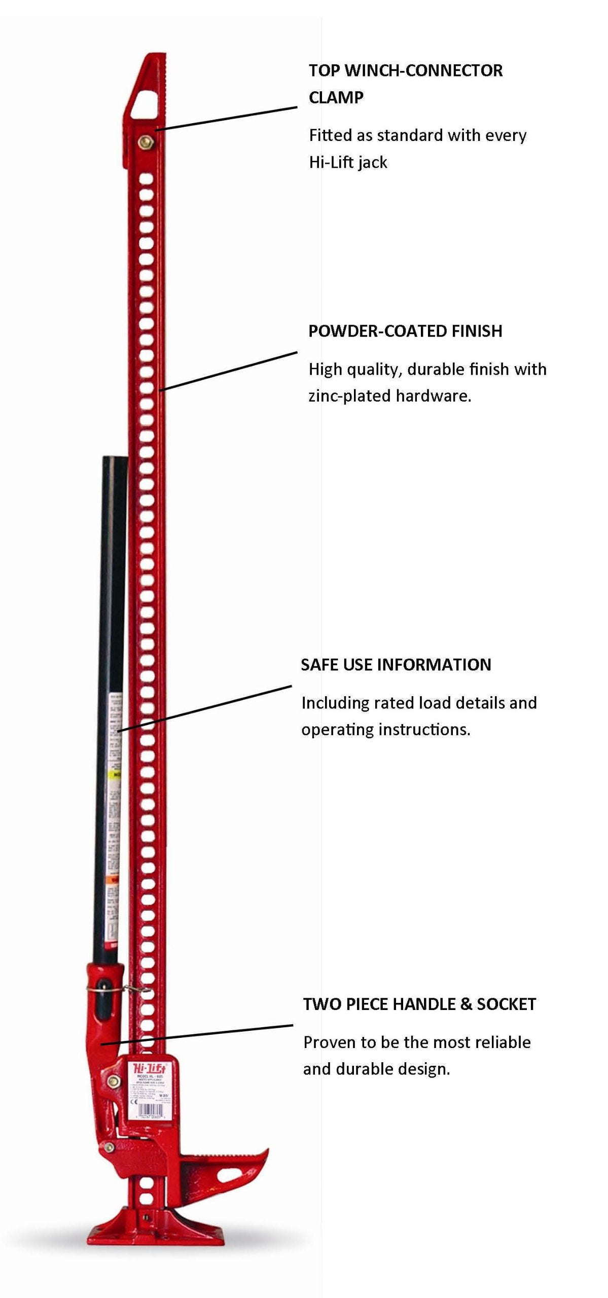 60" Hi-Lift All-Cast Jack HL-605
