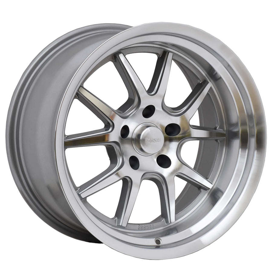 TTR19-817355 Rocket Racing Wheels 18x10 Attack Machined 5x5 5.5 bs