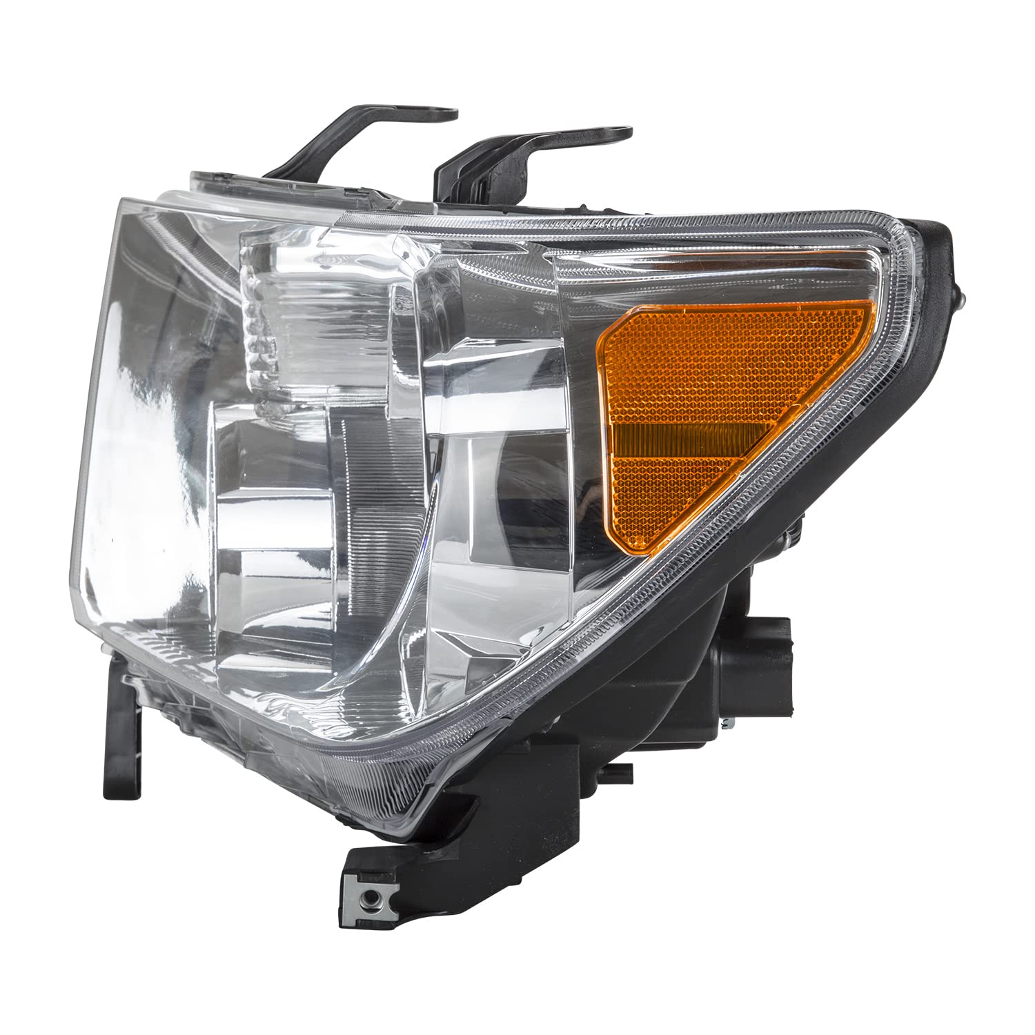 Left TYC Headlight Assembly Compatible with 2007-2013 Toyota Tundra