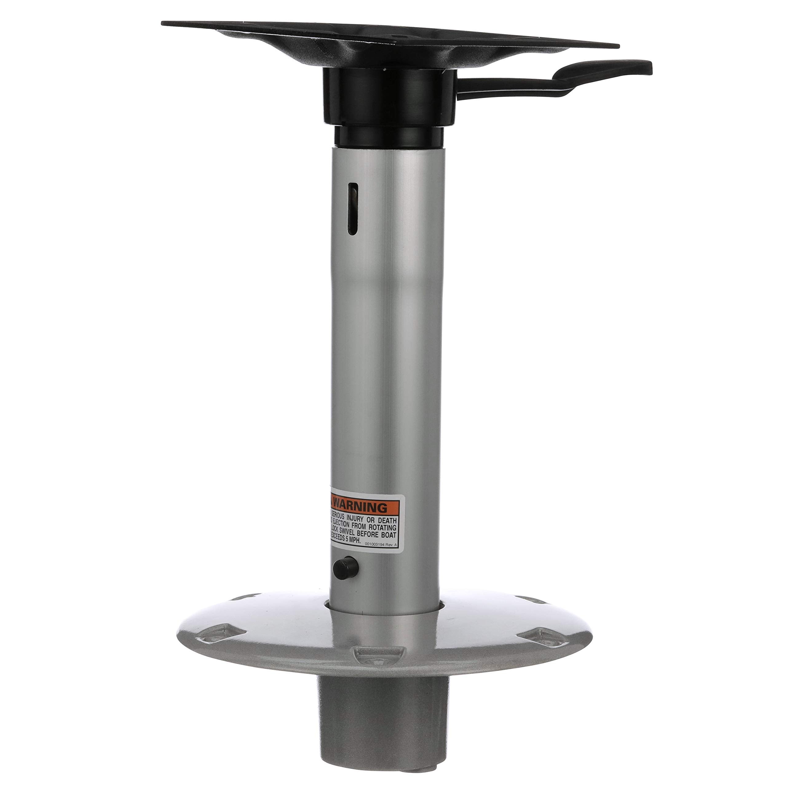 attwood 238 Series Swivl-Eze Boat Pedestal Seat Kit 23813-7, One Size