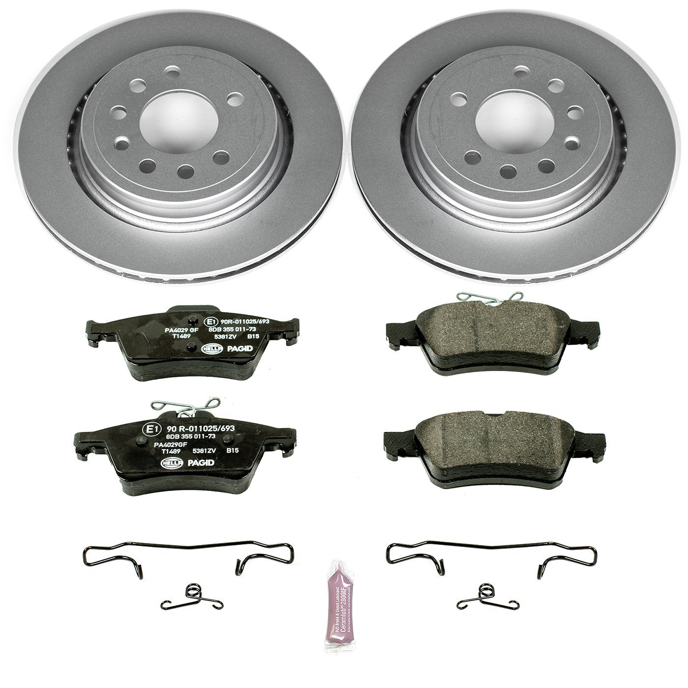 Rear Power Stop ESK5698 Brake Kit For Saab 9-3 2008-2011, Saab 9-3X 2010-2011 [Model Specific]