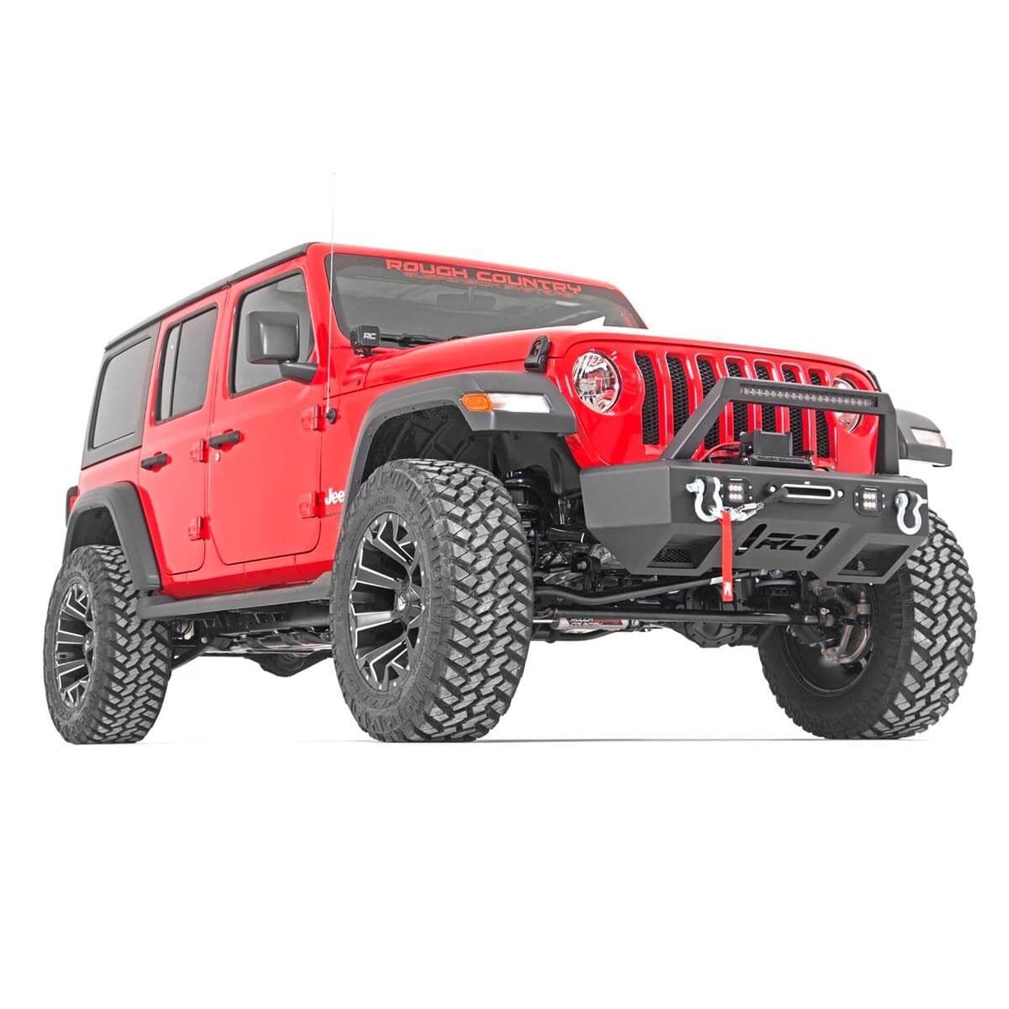 3.5" Lift Kit Rough Country w/M1 Shocks for 2021-2023 Jeep Wrangler 4xe - 79240