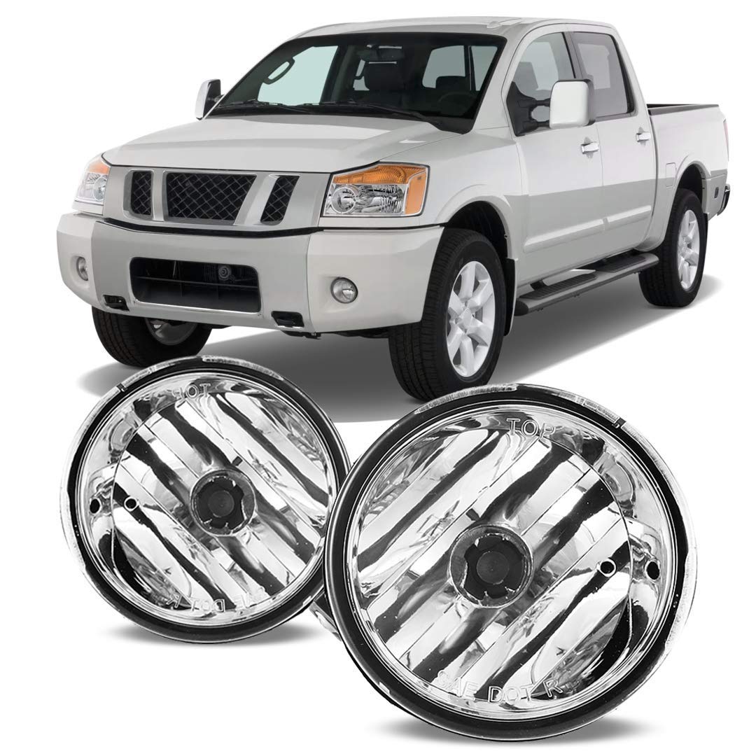 Winjet OEM Series WJ30-0091-09 for [2004-2015 Nissan Titan] [2005-2007 Nissan Armada] Driving Fog Lights