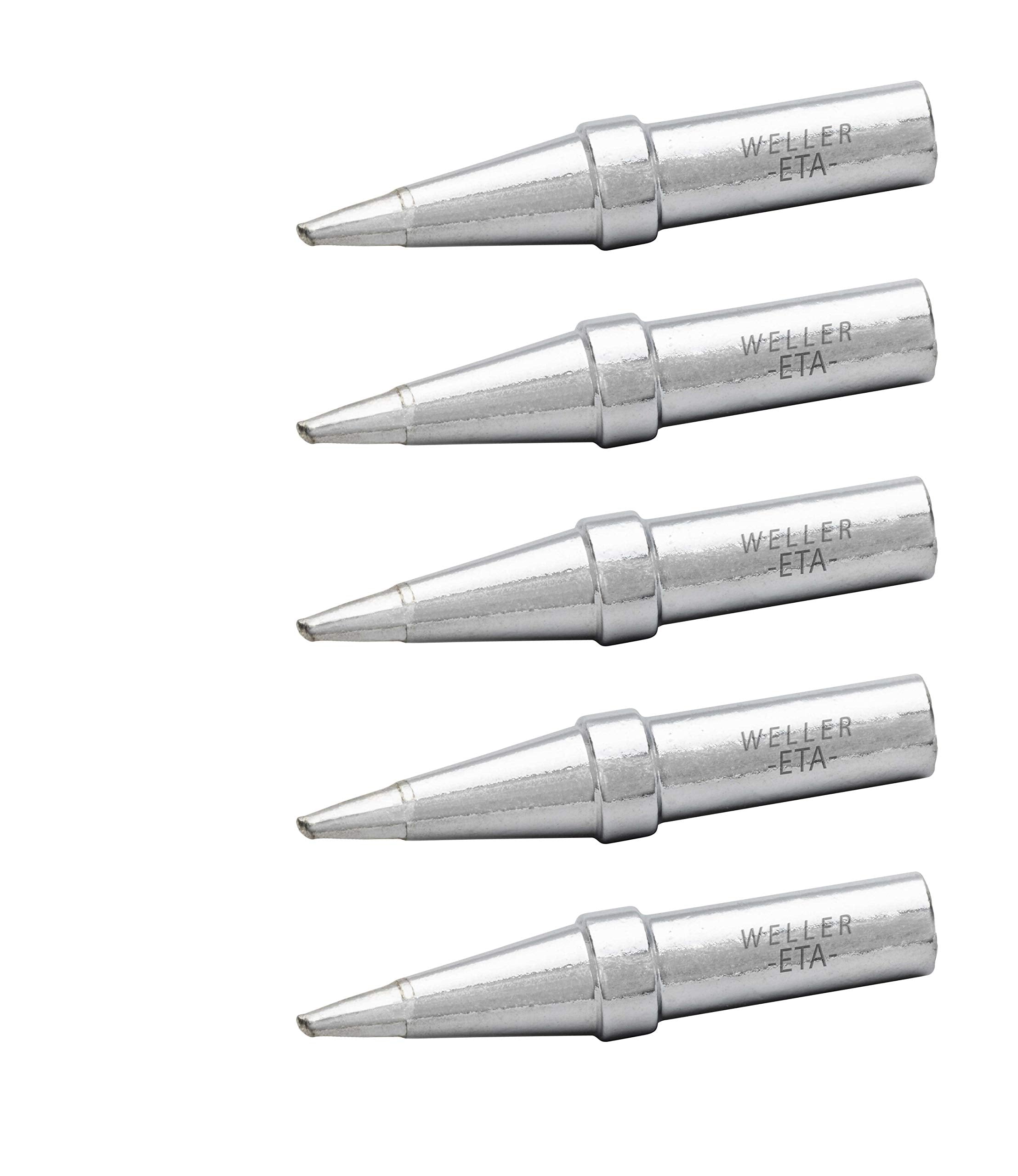 Weller WE1010 Genuine Soldering Tip Set (ETA-5), Screwdriver, 0.062" / 1.6 mm, 5 PCS
