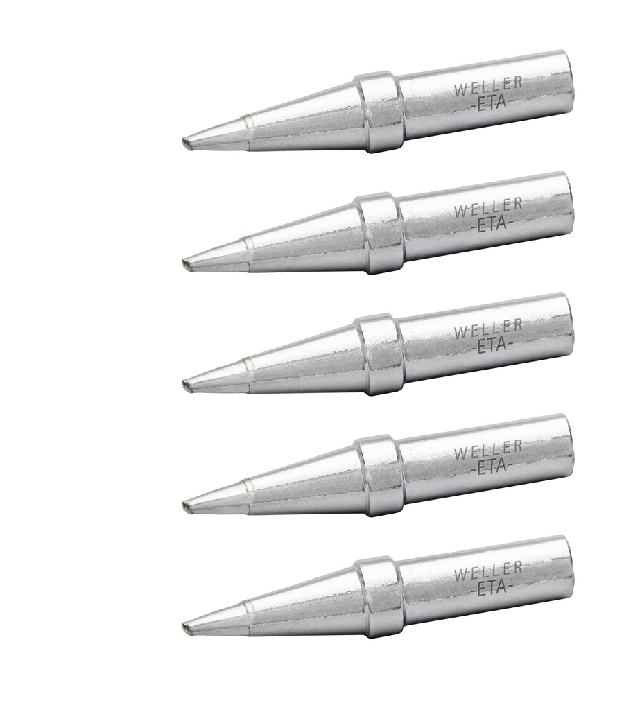 Weller WE1010 Genuine Soldering Tip Set (ETA-5), Screwdriver, 0.062" / 1.6 mm, 5 PCS