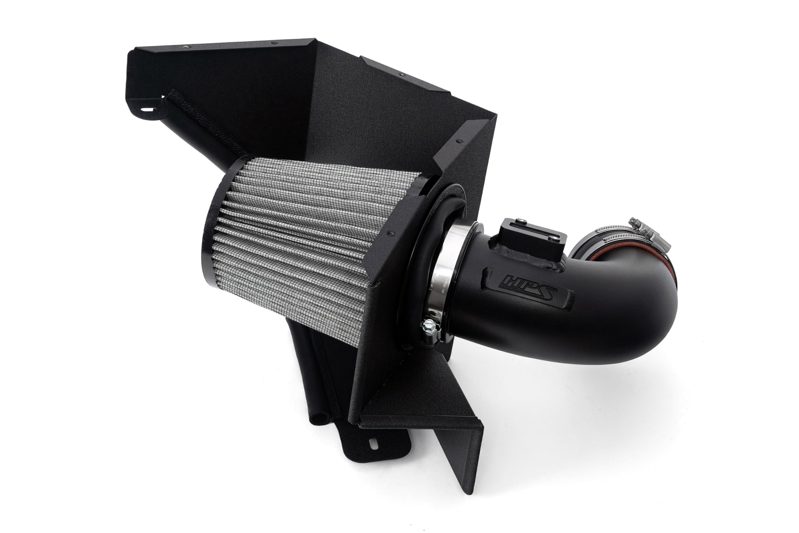 Black HPS Air Intake Kit with Heat Shield Cool Ram Compatible for BMW 2022-2025 230i 2021-2024 330e 2019-2024 330i 2021-2025 430i 2022-2024 430i Gran Coupe 2.0L Turbo, 827-770WB