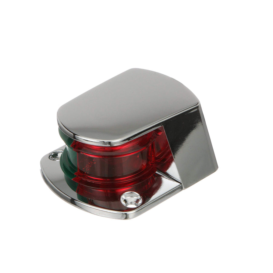 ZAMAK Attwood 1-Mile Sidelights, Bi-Color Combination, Deck Mount, Provides 1-Mile, 225-Degrees Light Visibility, 12V