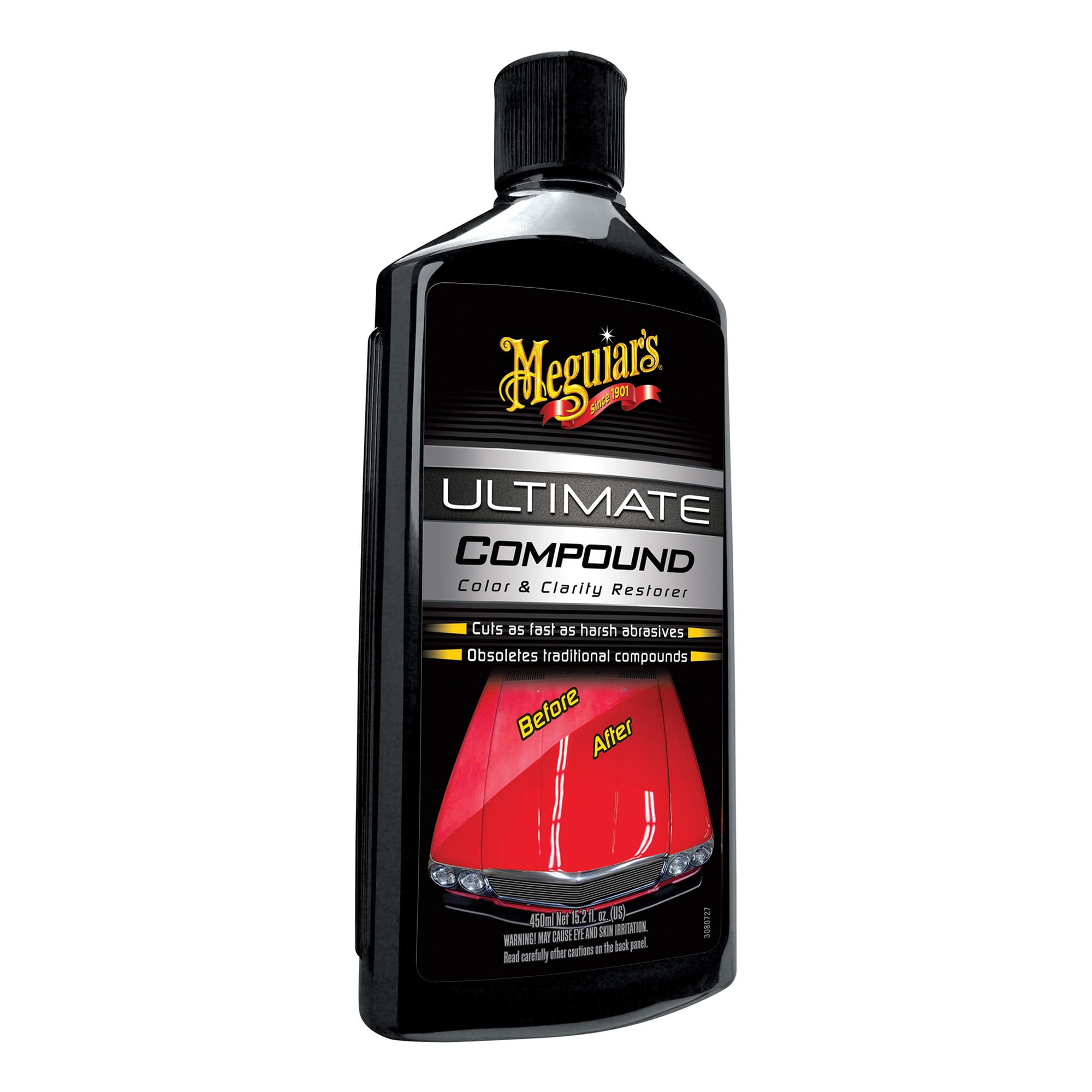 Ultimate Car Polish Meguiars Scratch Remover Compound, 15.2oz., Model# G17216