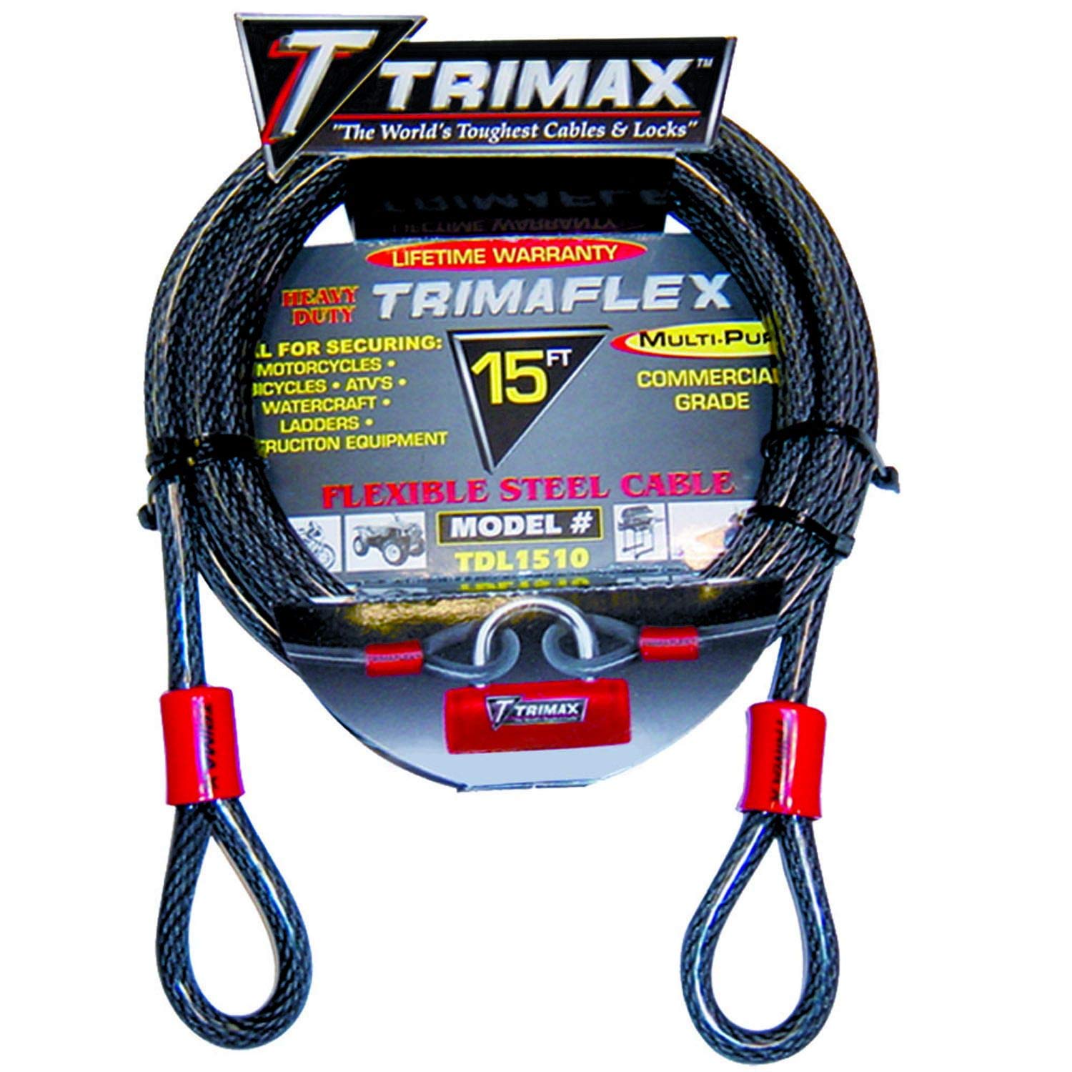 Trimaflex Trimax Dual Loop Multi-Use Cable 15 ft x 10 mm