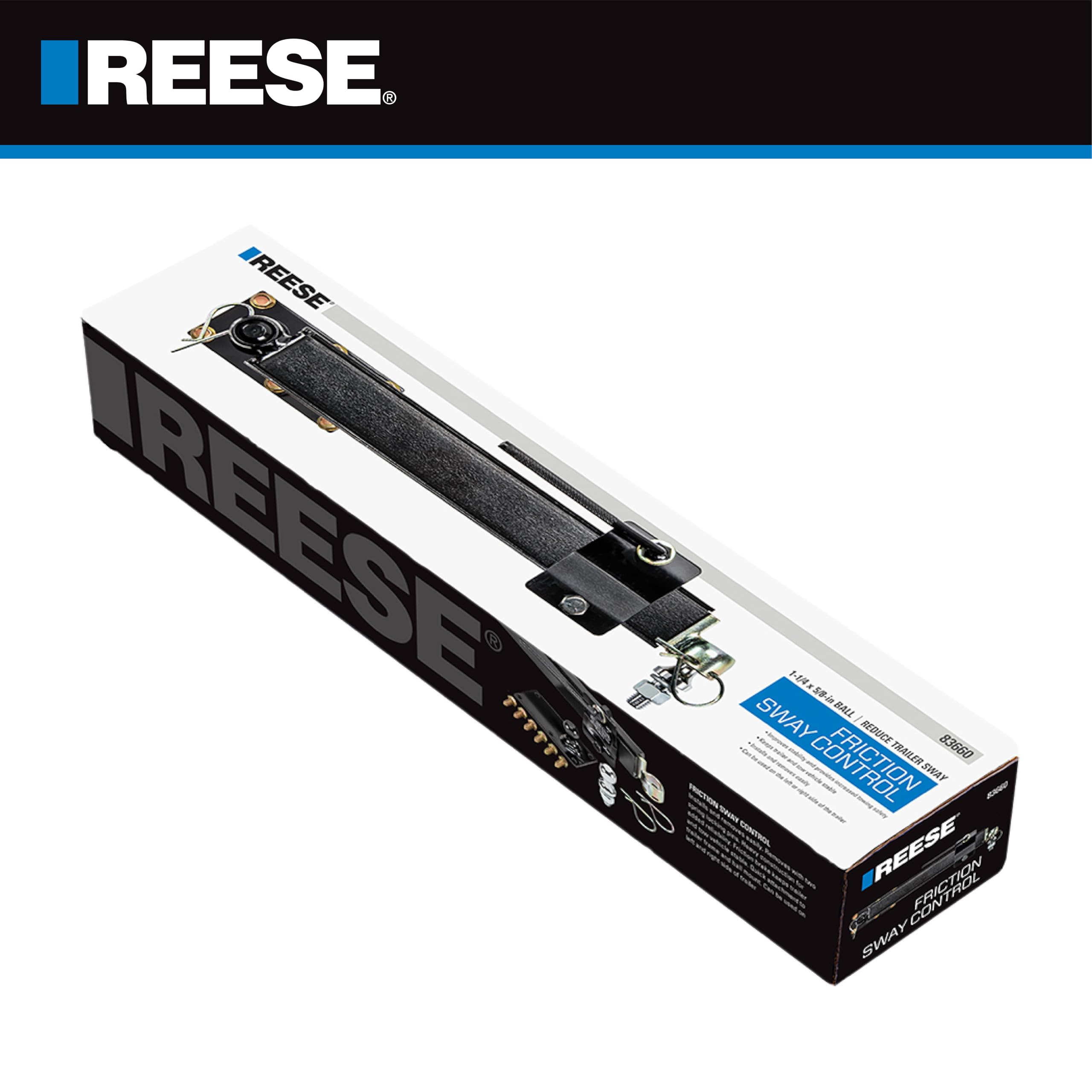 Pro-series REESE 83660 Weight Distribution Sway Control, Friction