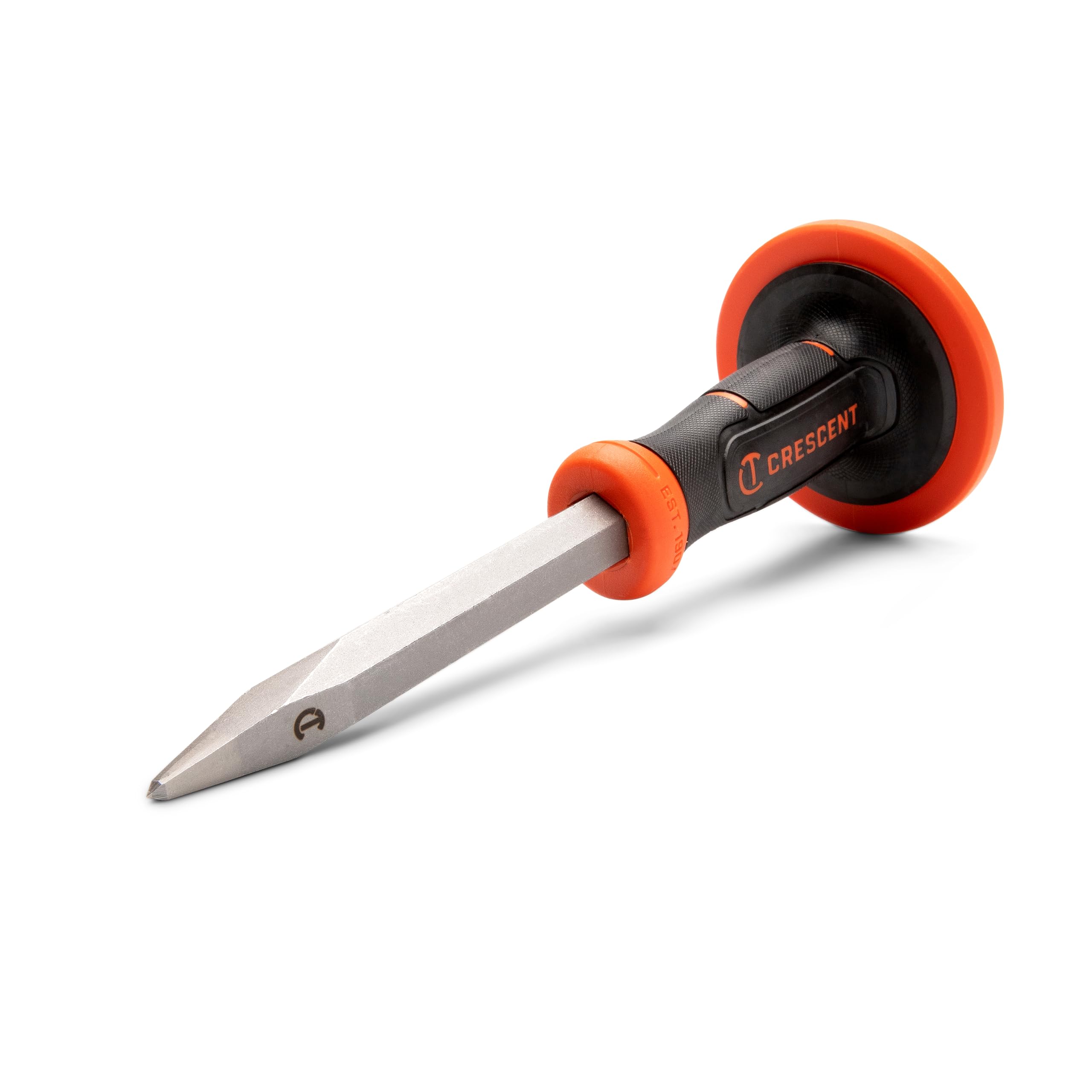 Crescent 12" Bull Point Chisel with Handguard - CBPC34H 3/4"