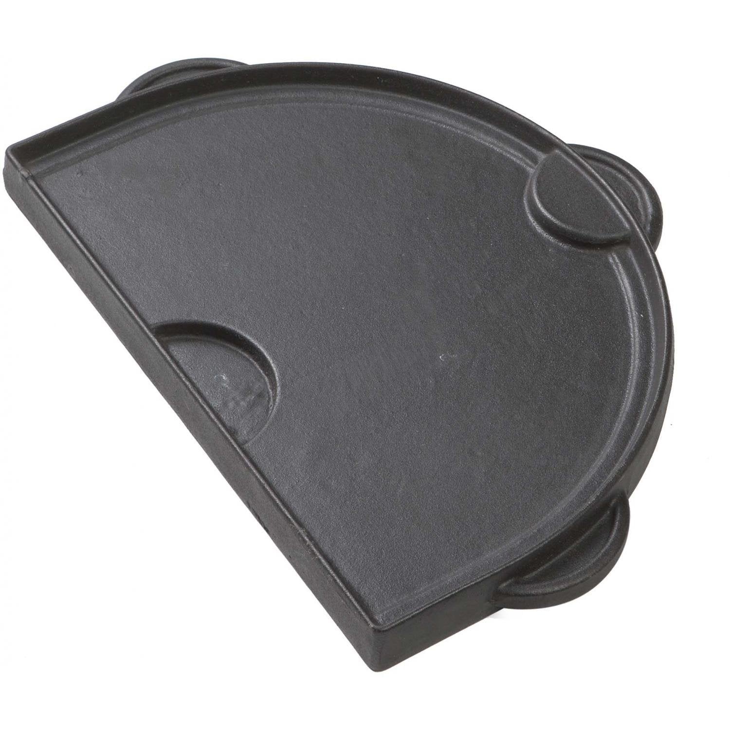 Half Moon Primo PGS-95-0362 Cast Iron Griddle for Oval Junior Grill