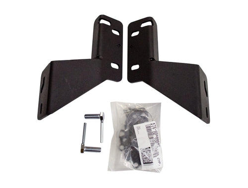 Go Rhino Mounting Bracket Kit for RC3 Skid Plate or RC4 Bull Bar | Mild Steel, Textured Black | 568860TK | Fits 2015-2024 Ford F-150 (Excludes Active Park Assist and Raptor)
