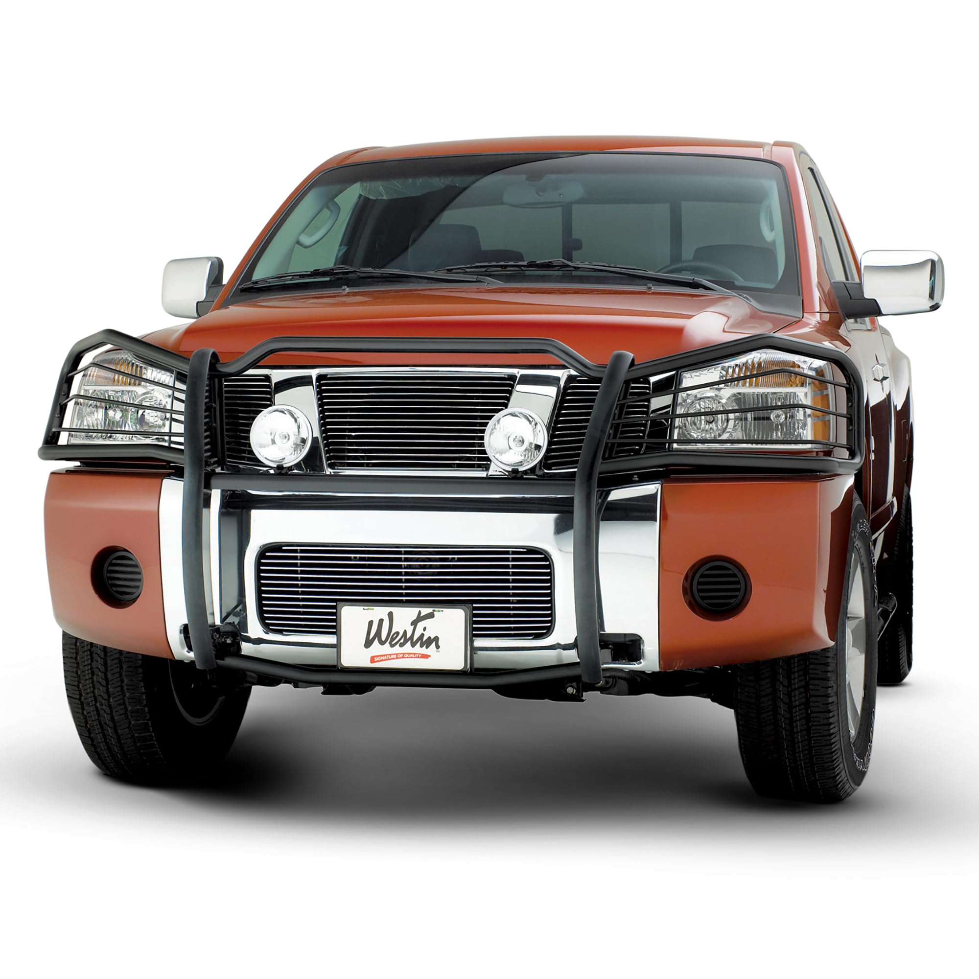 Westin Sportsman 40-1485 Grille Guard fits 2004-2015 Titan King Cab Crew Cab 2004-2015 Armada