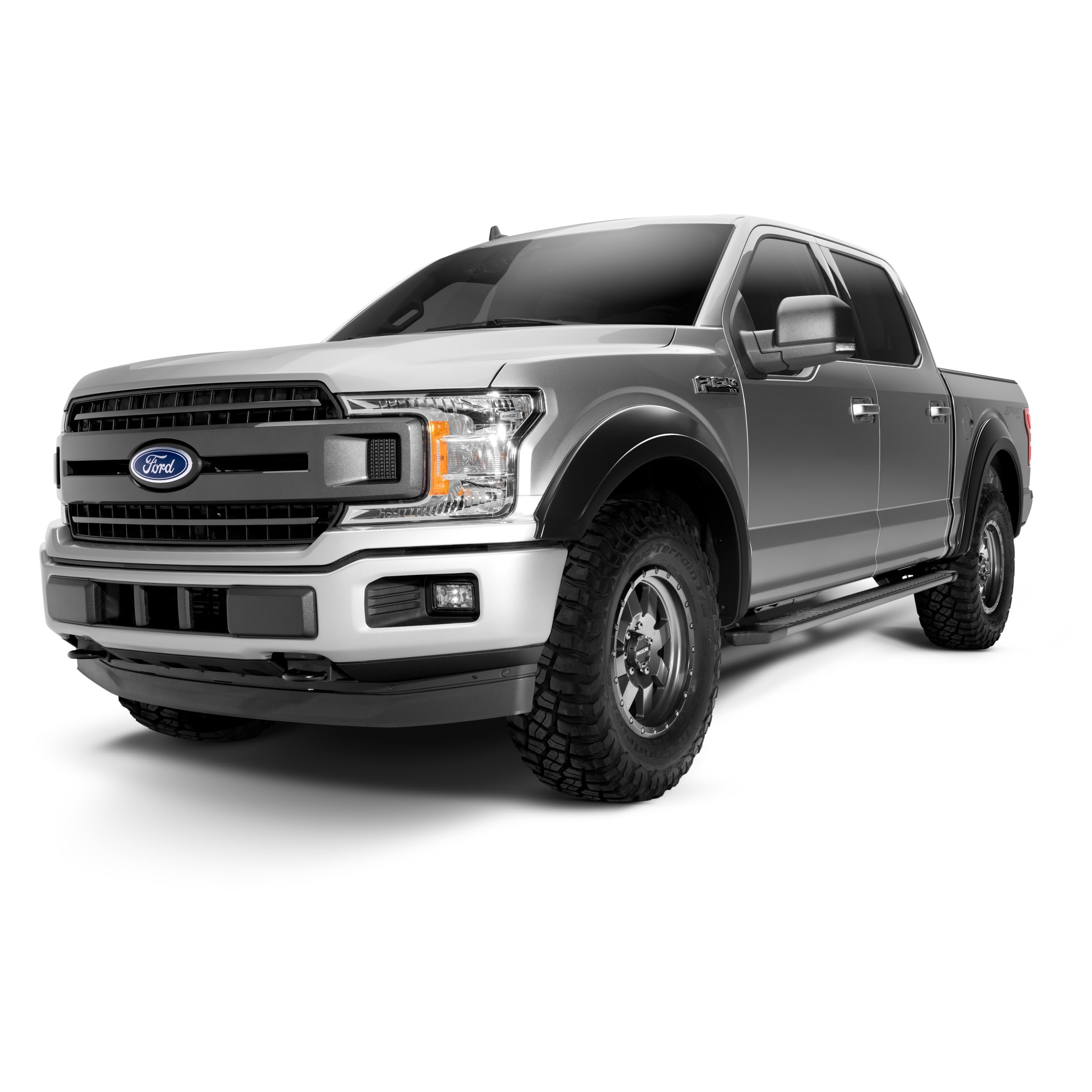 Husky Liners Extend-A-Fender Style Fender Flares | Fits 2023-2026 Ford F-250 Super Duty, 2023-2026 Ford F-350, Super Duty | Front & Rear, 4-pcs. Black | 2802971