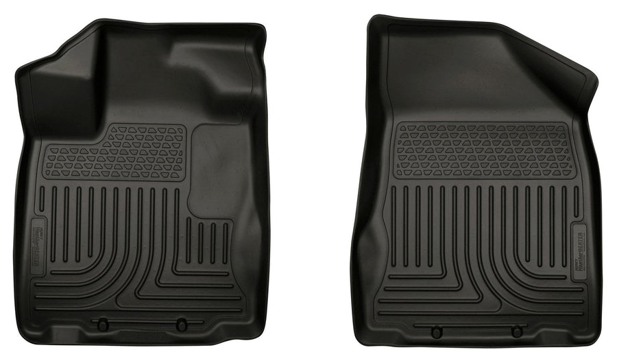 Husky Liners Floor Mats Weatherbeater | Fits 2014-2020 Infiniti QX60; 2013 Infiniti JX35 | Front Row, 2-pc Black - 18651