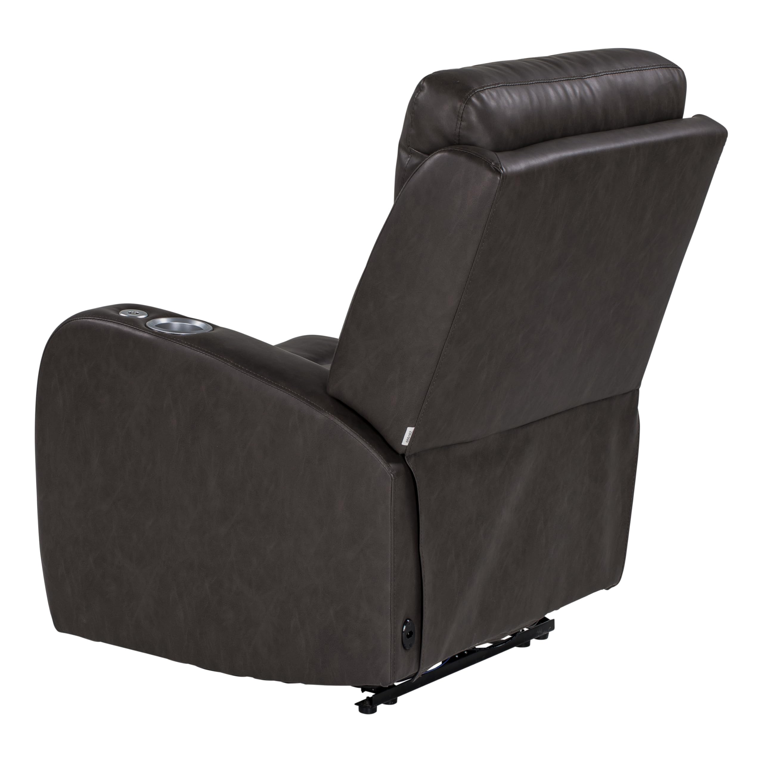 Thomas Payne® Luxury RV Theater Seating Seismic Series Recliner - Left Hand Configuration, Millbrae – Remote Control Power Recline, Massage and Lumbar – Power Port Accessory Compatible – 2020129321