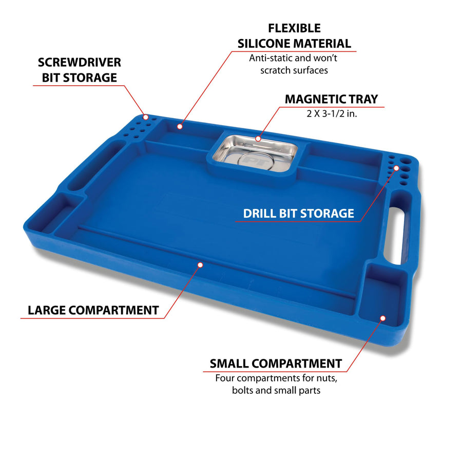Fender Buddy Performance Tool W1294 Flexible Tray - Portable and Durable Fender Cover for Auto Repair and Maintenance Jobs