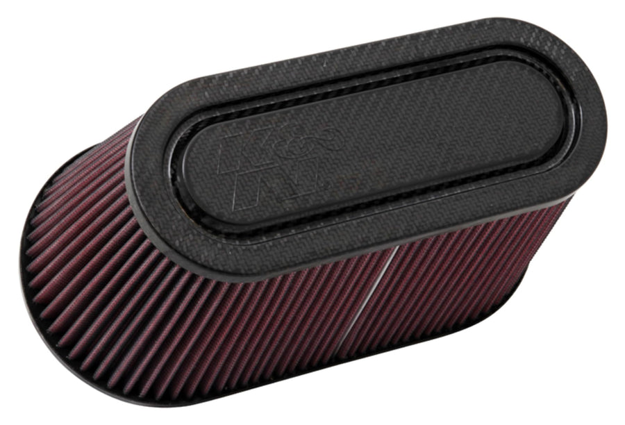 K&N Air Filter: Universal High Performance, Premium, Replacement Filter: Flange Diameter: 3.5 In, Filter Height: 6 In, Flange Length: 1.25 In, Shape: Oval Straight, RP-5182