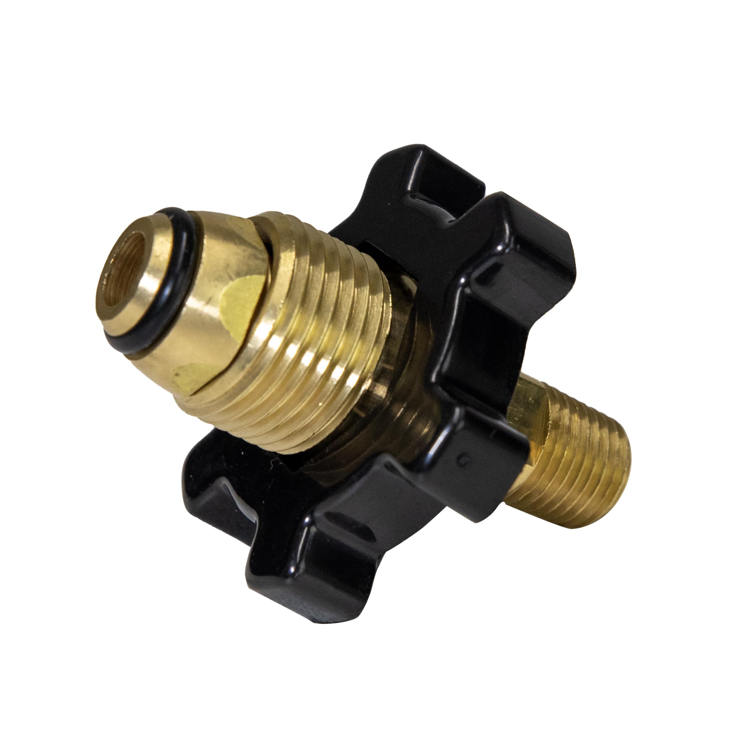 F273762 Mr. Heater 1/4 Male Pipe Thread x Full Flow Soft Nose P.O.L. Fitting,Multicolored,Regular