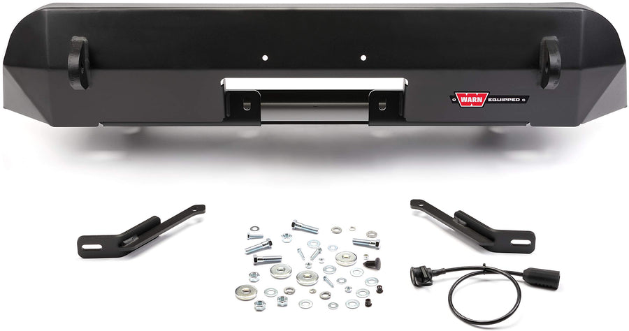 Semi-Hidden WARN 106252 Kit Winch Mounting System, Fits: 2016-Current Toyota Tacoma