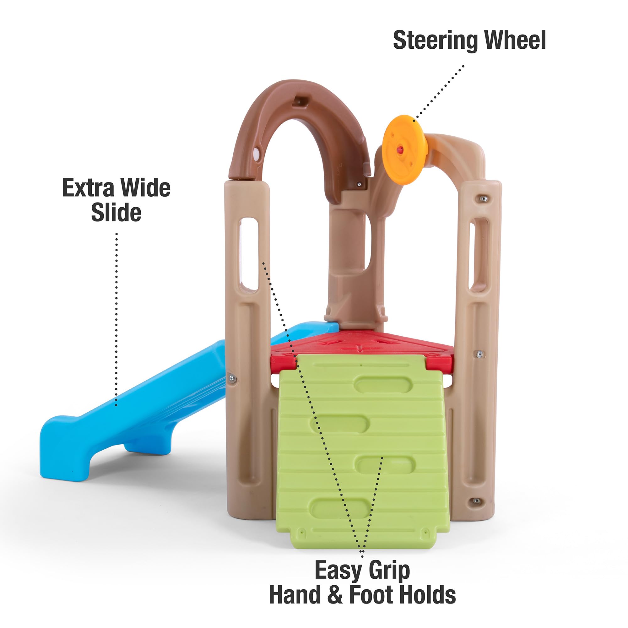 Simplay3 Activity Climber Young Explorers - Indoor or Outdoor Climber and Activity Playset for Toddlers and Kids, Made in USA