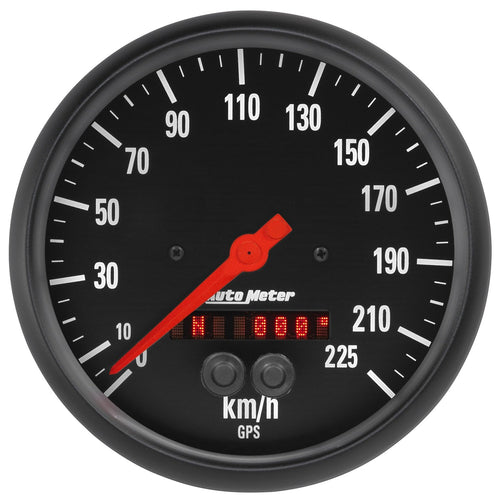 Speedometer Auto Meter 2684-M, 5", 225Km/H, GPS, Z-Series