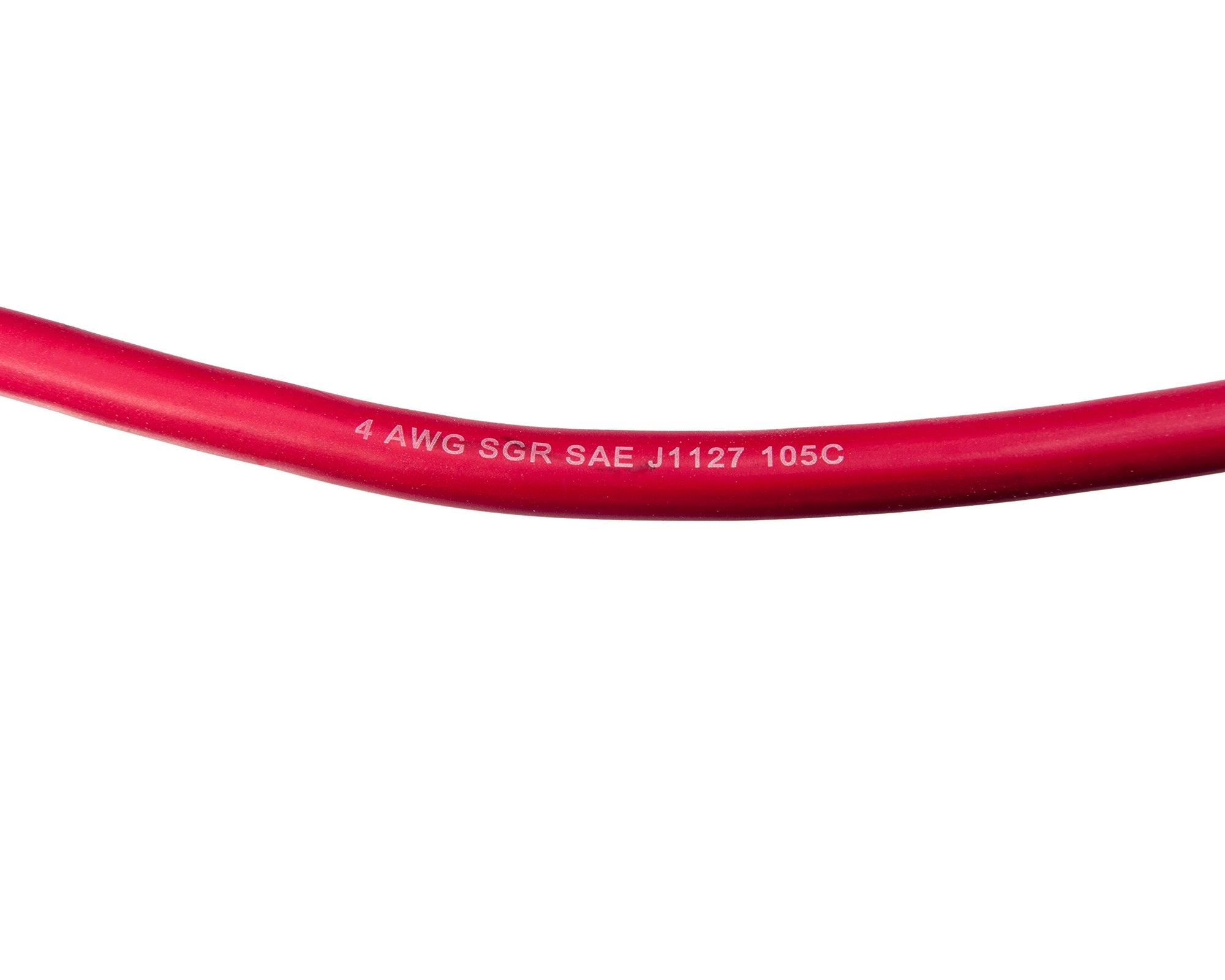 Battery Cable Sierra International With Terminals - 2' Red, 4 Gauge