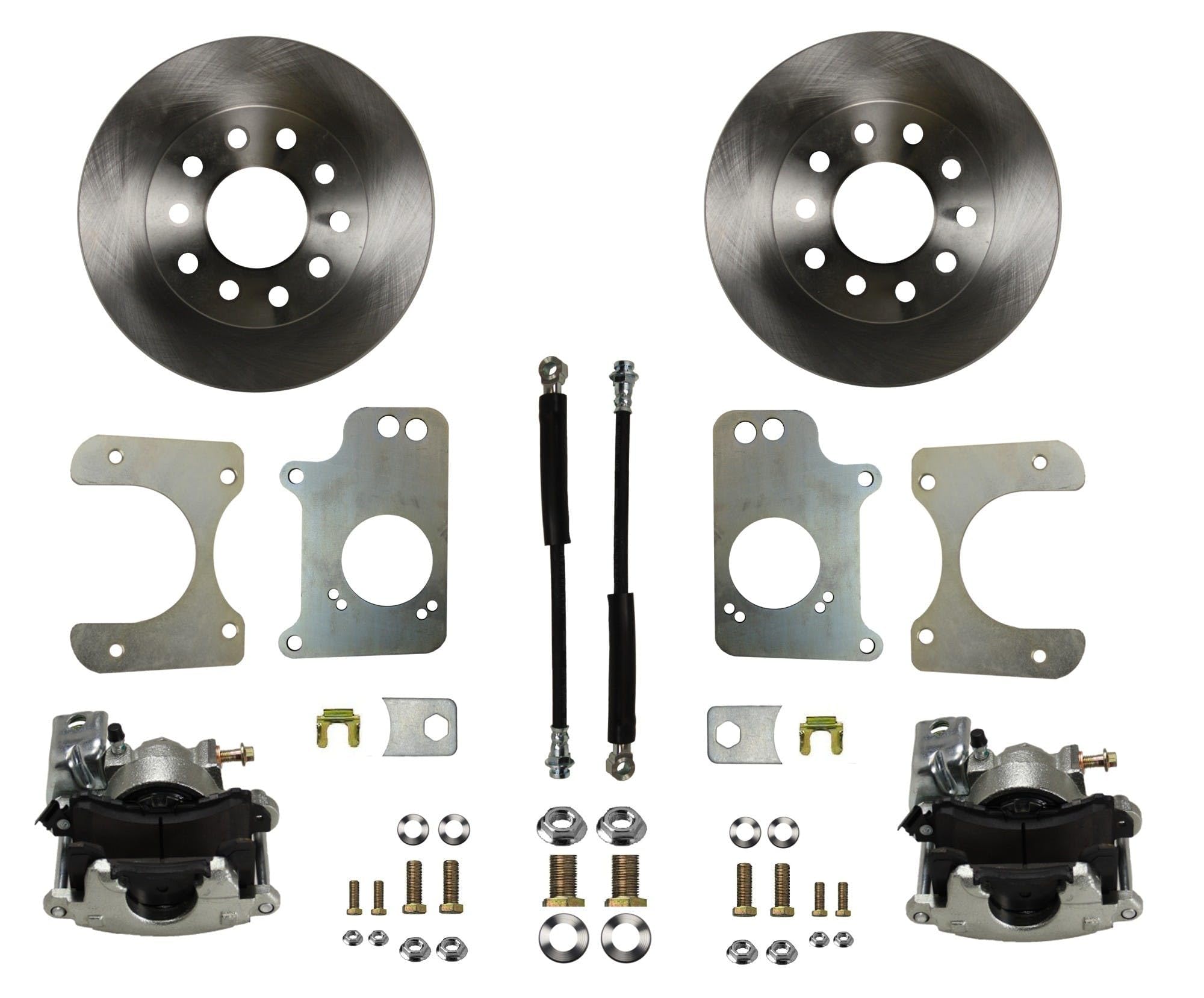 Rear Disc Brake Conversion Kit Leed-RC1009 - Gm 10 Bolt Axles With 3 Bolt Flange