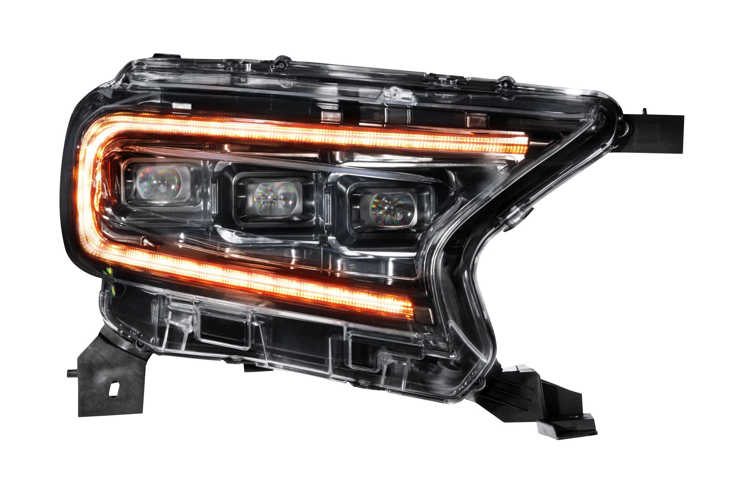 Ford Ranger Morimoto XB LED Headlights 19-21, Plug and Play Headlight Assemblies (LF437)