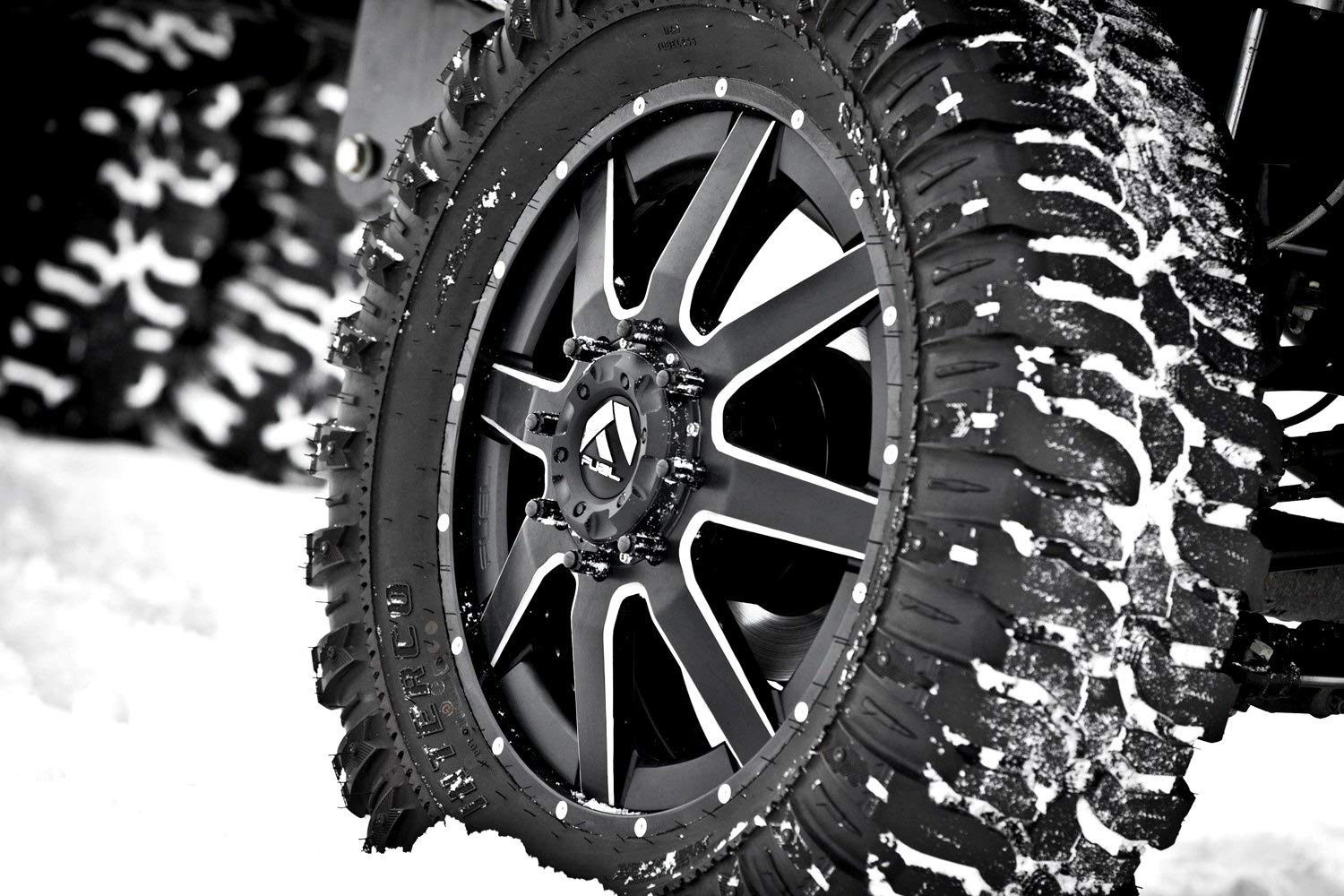 Black FUEL D538 Wheel with Painted (17 x 10. inches /5 x 127 mm, -24 mm Offset)