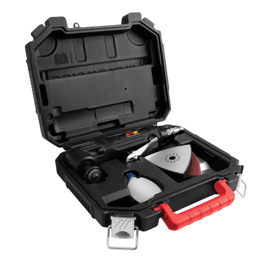 Pneumatic Performance Tool M546 Pro Grip Multi-Tool Kit, Scraper, Sander and Cutter, Black