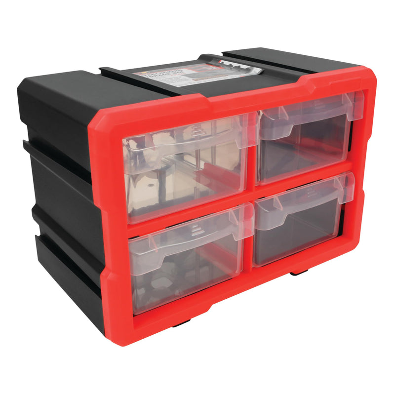 4-Drawer Performance Tool W5911 Interlocking Storage - Ideal for Organizing Tools and Hardware with Secure Interlocking System
