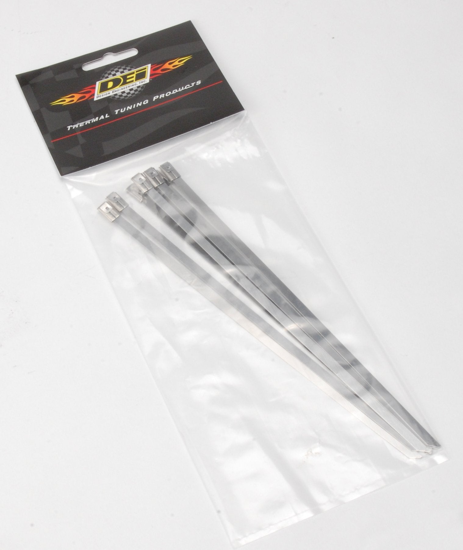 8" Stainless Steel Locking Ties Design Engineering (Pack of 8)