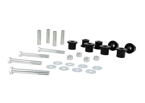 Nolathane Black REV159.0006 Spring Bushing (Front and Rear Greaseable Main Spring Eye)