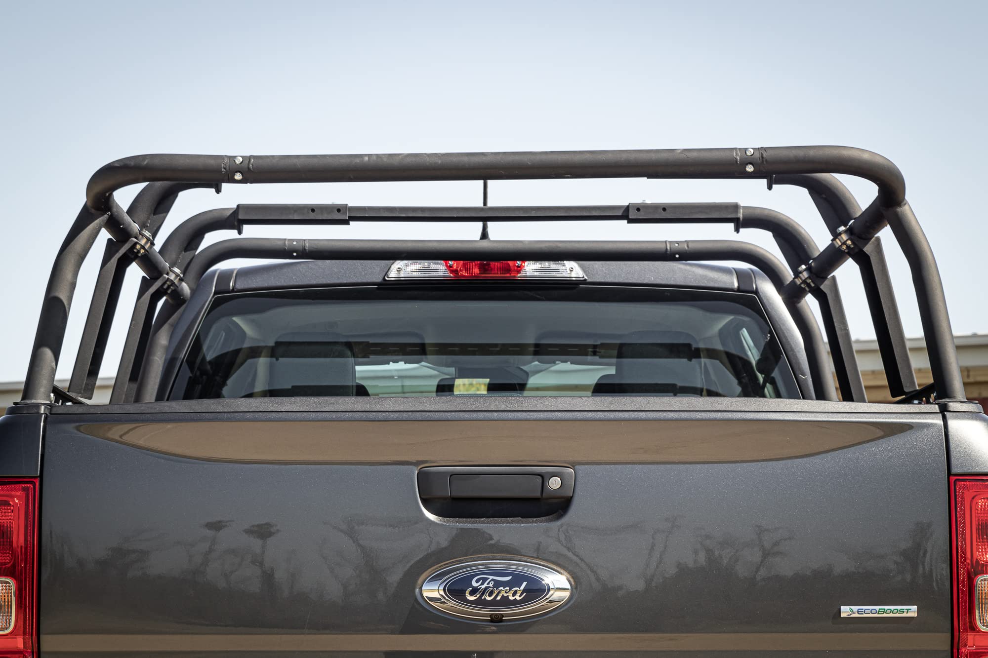 2019-2022 Ranger Truck Bed Rack for Off Road, Overland, Kayak, Camping, Contractor, Pickup, Ladder, Lumber, Utility, Kayak Black