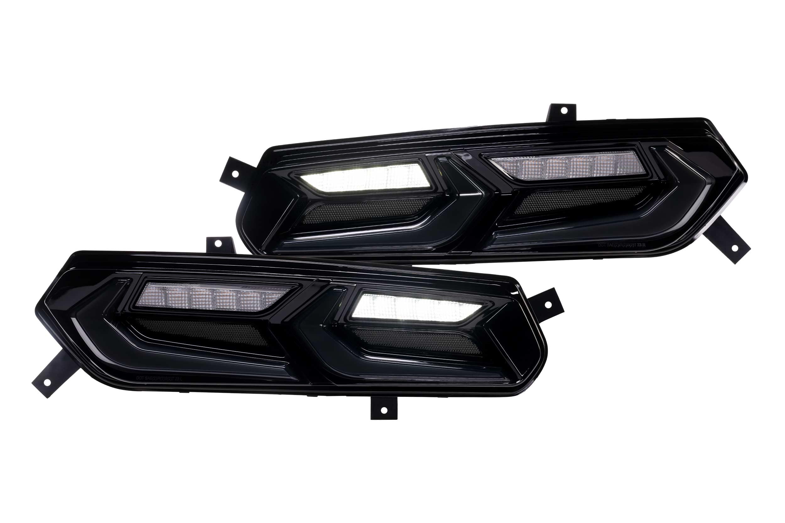 Smoked Morimoto XB LED Taillights for Chevrolet C7 Corvette 14-19 (LF754)