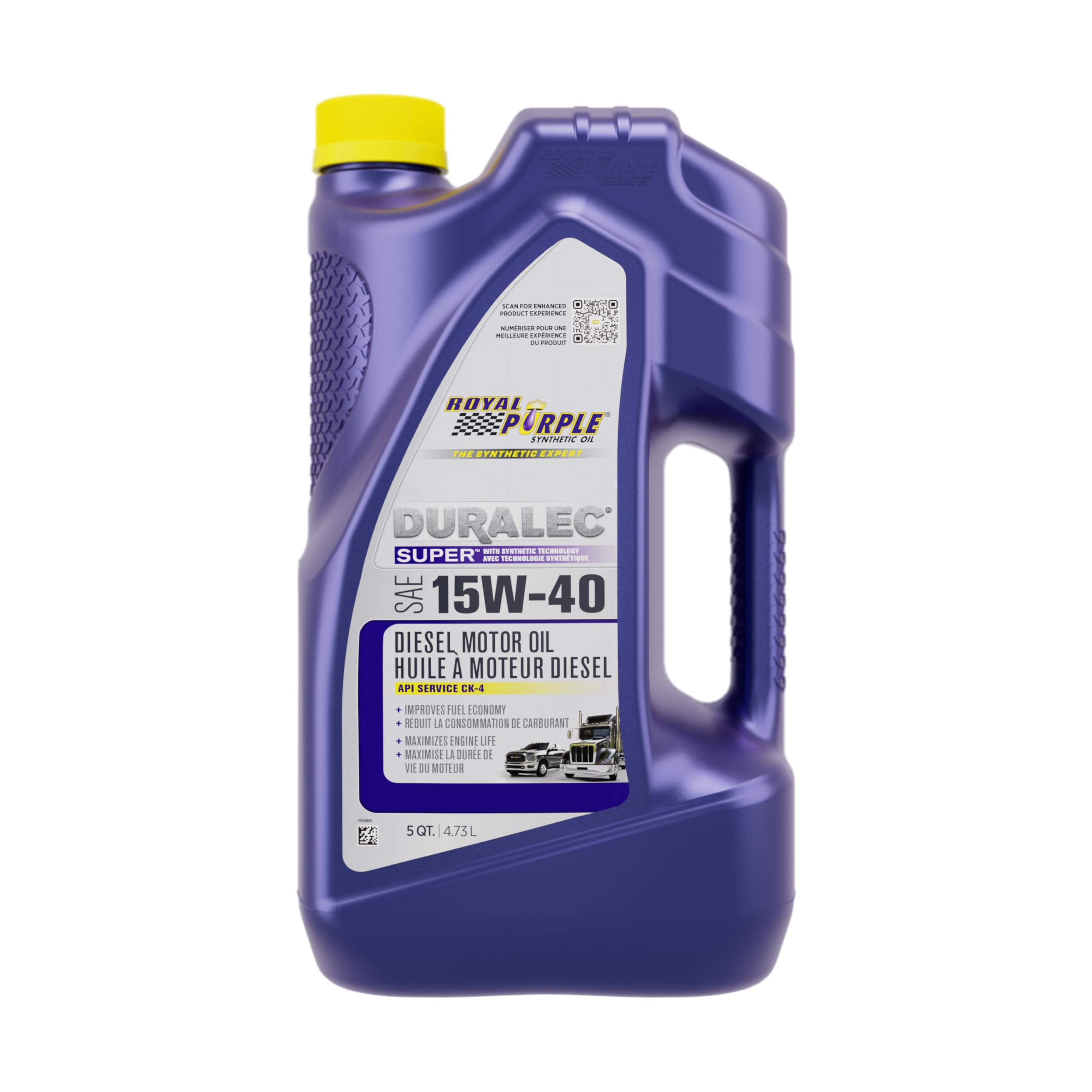 15W40 Royal Purple High Performance Motor Oil - 1 Gal