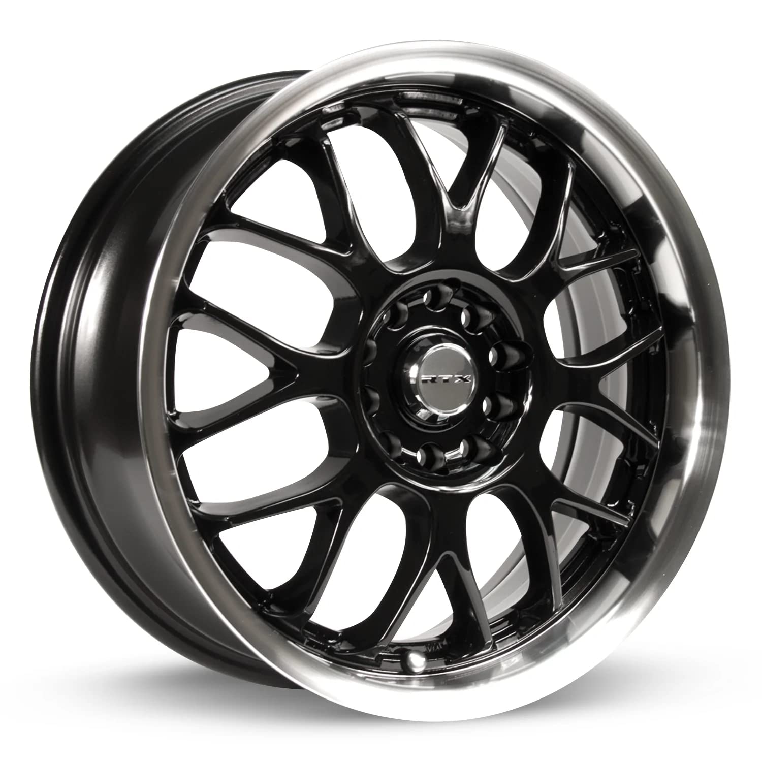 17X7, EURO, 5X112/120, 40, 74.1, BLACK MACHINED 081365