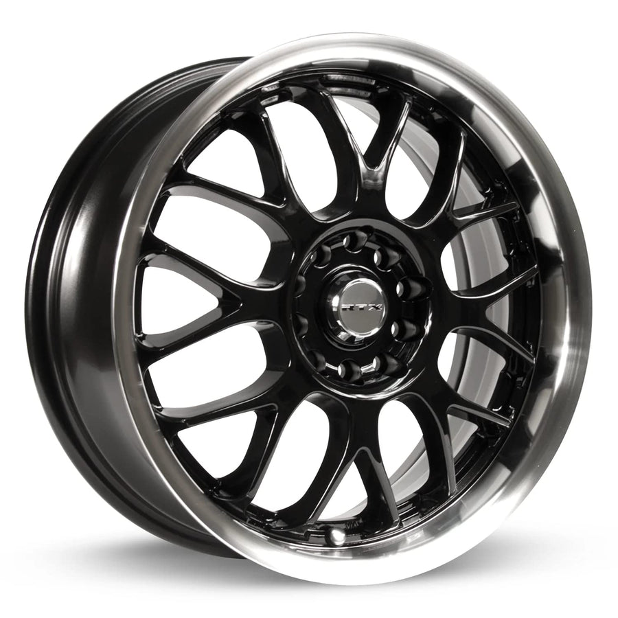 17X7, EURO, 5X112/120, 40, 74.1, BLACK MACHINED 081365