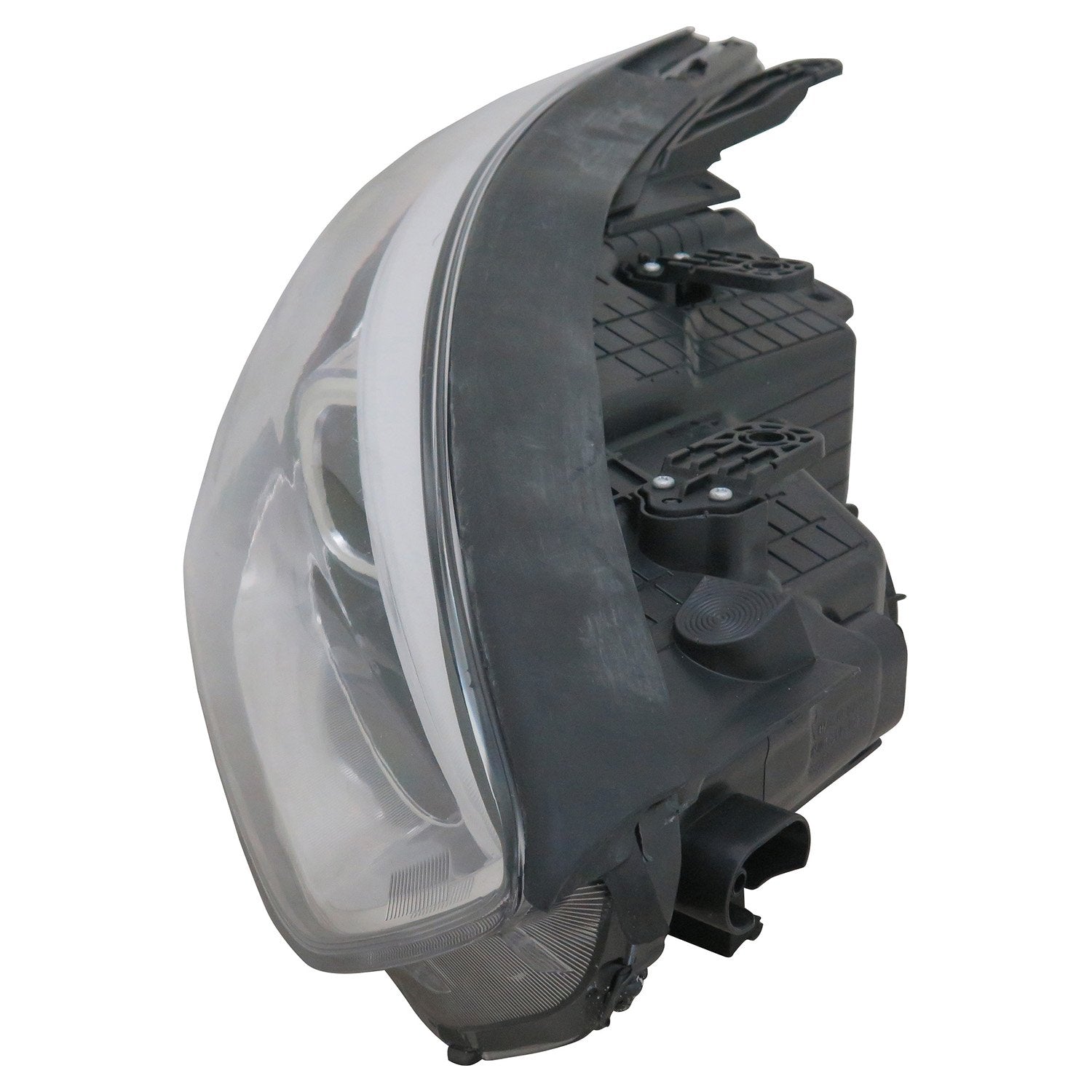 Right TYC Headlight Assembly Compatible with 2013-2016 Hyundai Santa Fe