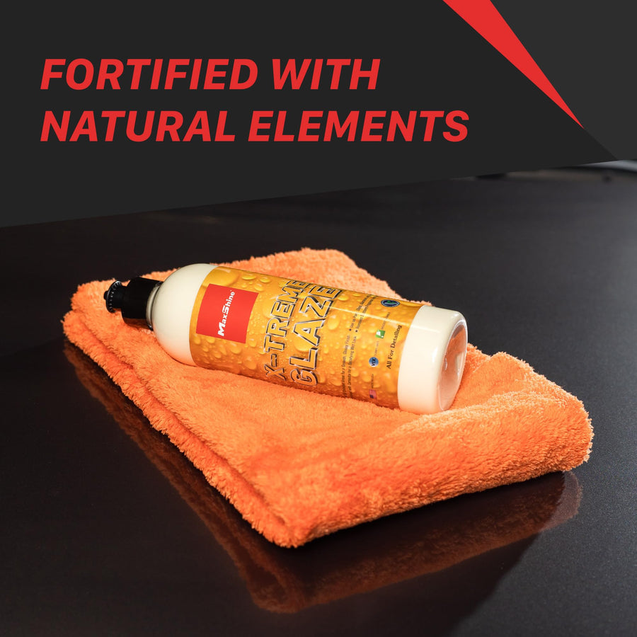 XTreme Glaze Maxshine 16oz – Ceramic and Montan Wax, Durable and Super Glossy Wet Finish Look, Long Lasting Protection